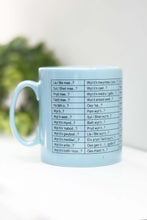 Load image into Gallery viewer, Mwg Cwestiynau Glas (Blue Questions Mug )